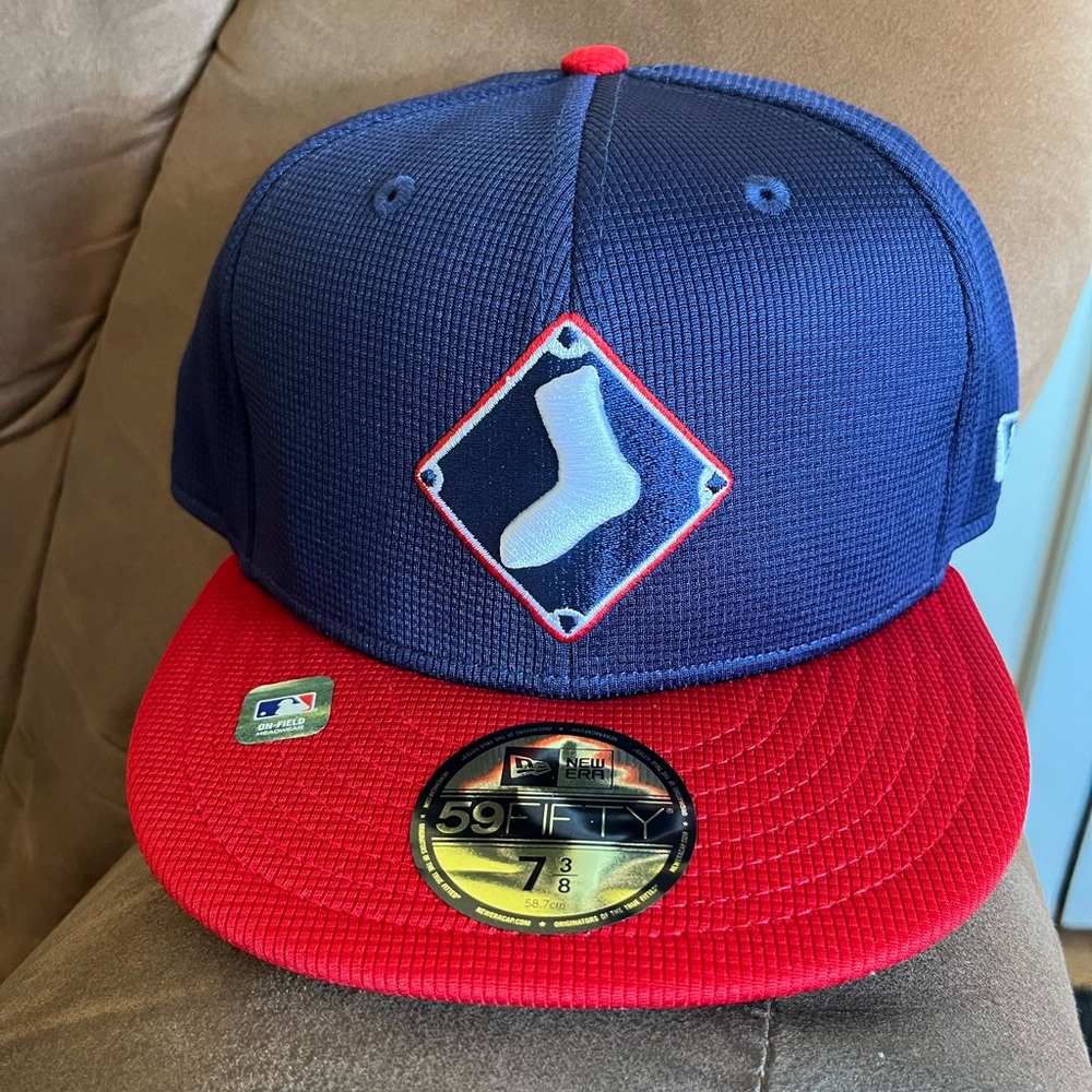 Chicago White Sox New Era MLB BP fitted hat 7 3/8